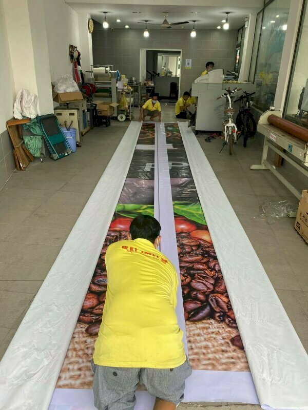 Kích thước khổ in bạt Hiflex lớn