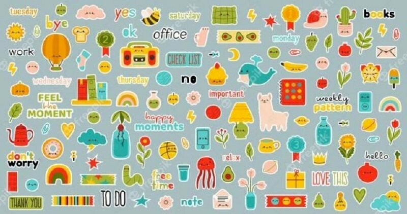 Kích thước sticker theo hình dạng