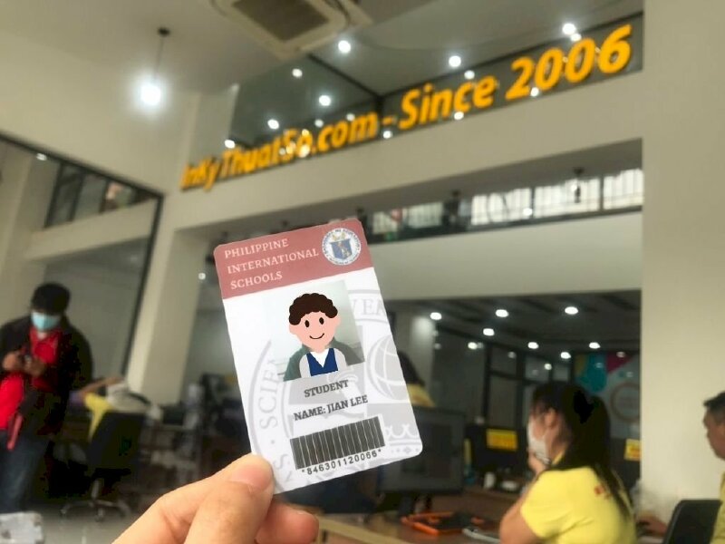 Kích thước thẻ sinh viên dọc (đứng)