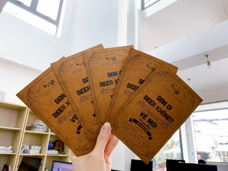 Kích thước thư mời ngang, dọc, vuông