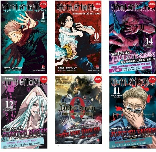 Kích thước truyện JJK