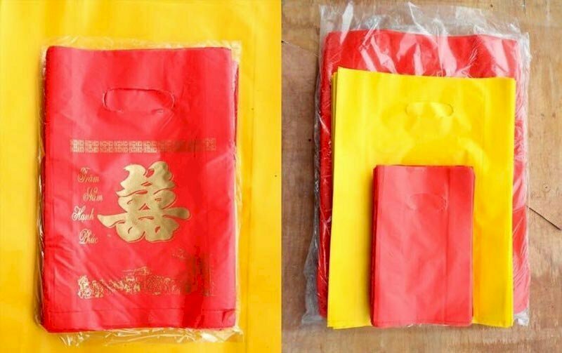 Kích thước túi xốp (túi nilon HD)