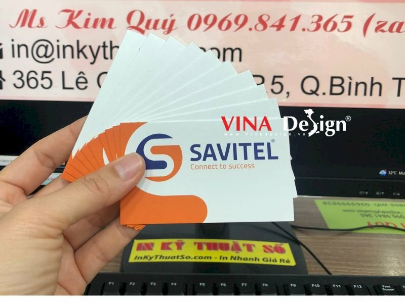 In card visit giá rẻ - VINADESIGN