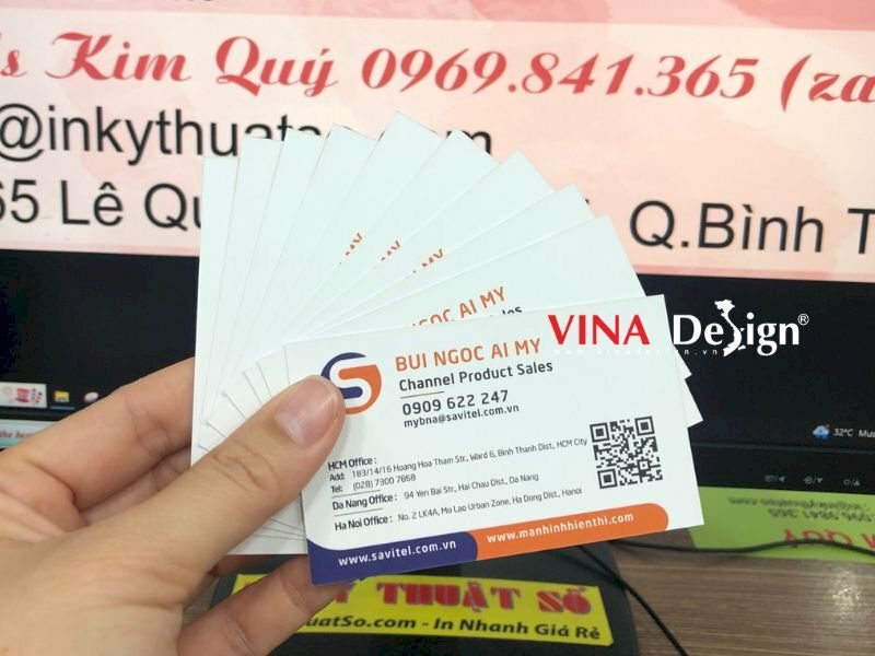 In nhanh name card - VINADESIGN