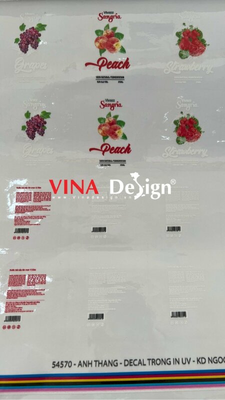 In tem nhãn decal trong theo yêu cầu - VINADESIGN