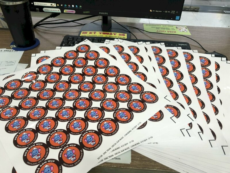 Ứng dụng của decal sữa