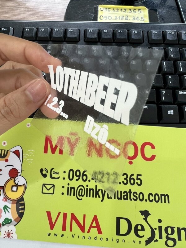 Quy trình in decal lên áo