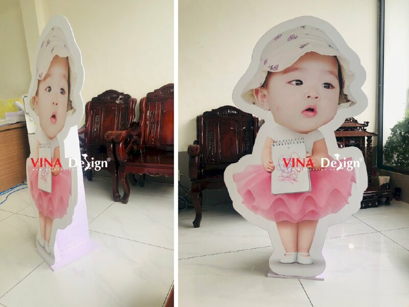 In hình chibi sinh nhật cho bé - nhận ghép ảnh chibi cho bé online - VND189