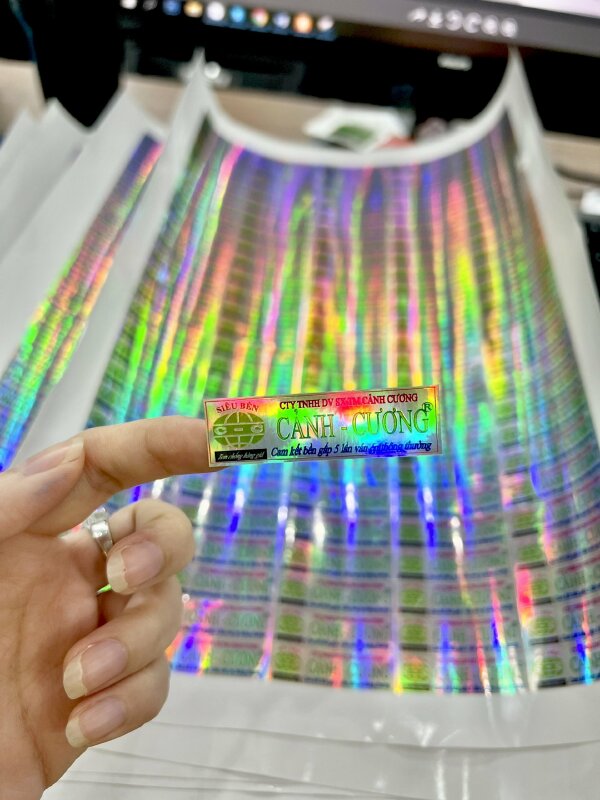 Cấu tạo của tem hologram