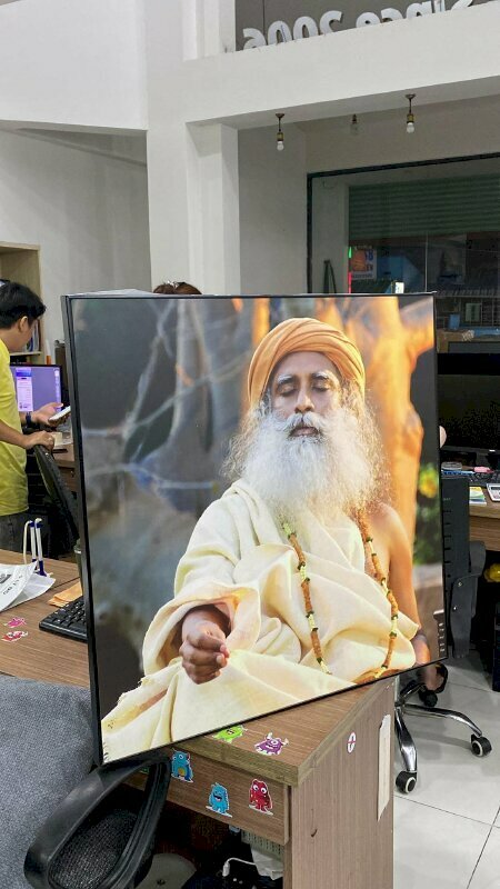 In tranh PP bồi formex