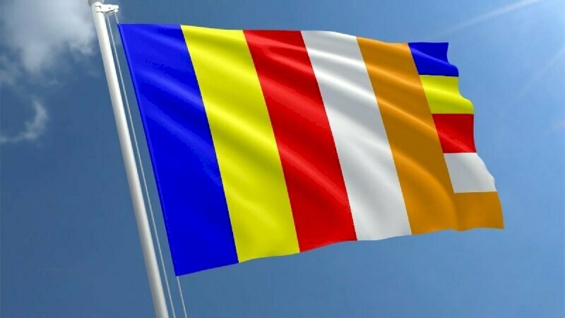 Các kích thước cờ Phật giáo chuẩn