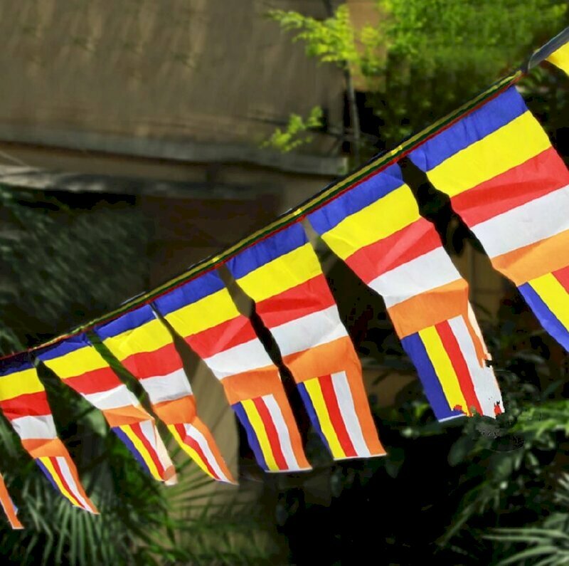 Kích thước cờ Phật giáo loại nhỏ