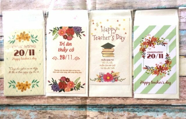 Kích thước thiệp chúc mừng 20/11