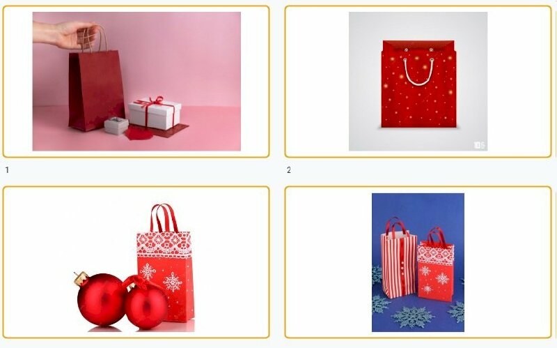 Kích thước túi giấy đựng quà