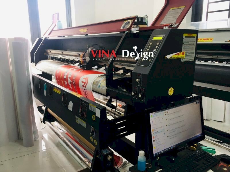 Máy in hiflex khổ lớn tại VINADESIGN