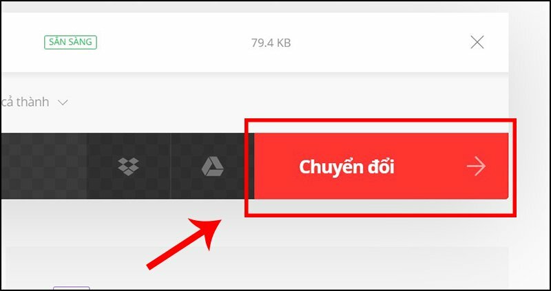 Bước 4: Nhấp vào nút "Convert" (Chuyển đổi) để bắt đầu quá trình chuyển đổi.