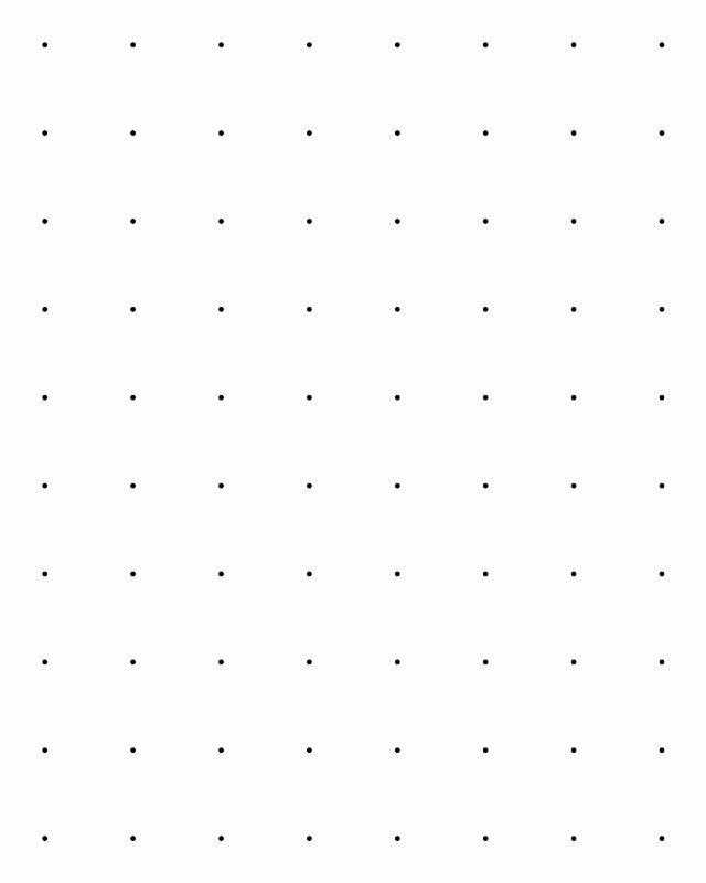 Giấy dot 1 chấm trên mỗi inch tương đương 1 chấm / 25mm