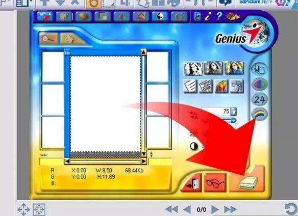 Bước 4: Cấu hình thiết lập quét trên phần mềm scan