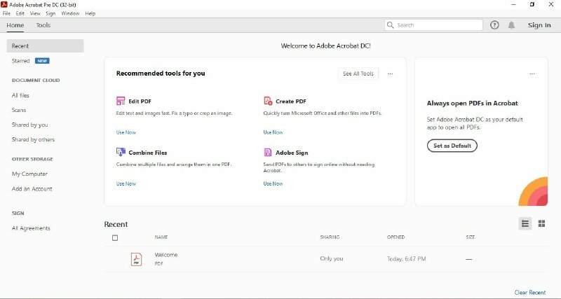Sau khi hoàn tất cài đặt, giao diện chính của phần mềm sẽ hiển thị như sau: