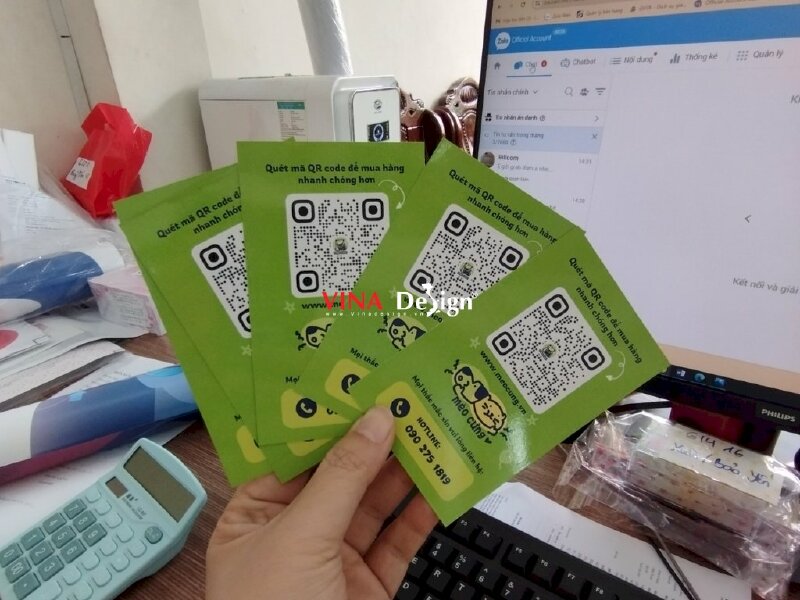 In card cảm ơn mua hàng - VND216