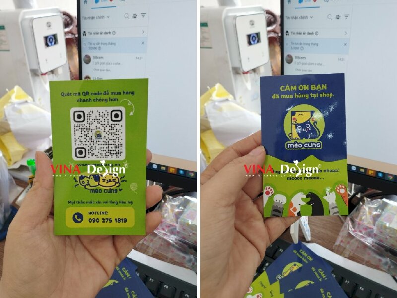 In card cảm ơn mua hàng - VND216