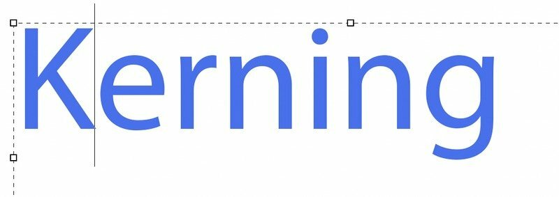 Bước 2: Click chuột vào giữa 2 chữ mà bạn muốn thay đổi khoảng trắng. Ví dụ như trong trường hợp này mình muốn điều chỉnh khoảng trắng giữa chữ K và e.