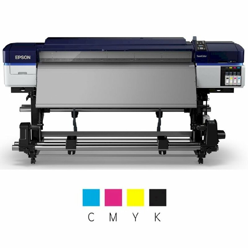 Máy in 4 màu sử dụng hệ mực CMYK