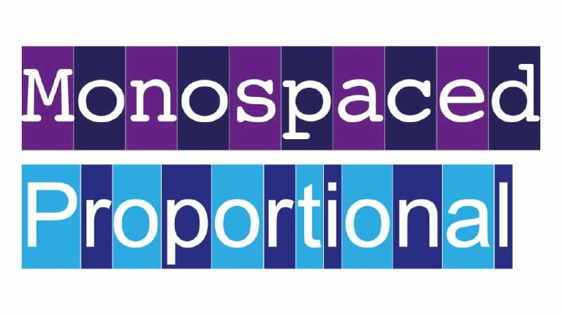 Monospace font là gì?