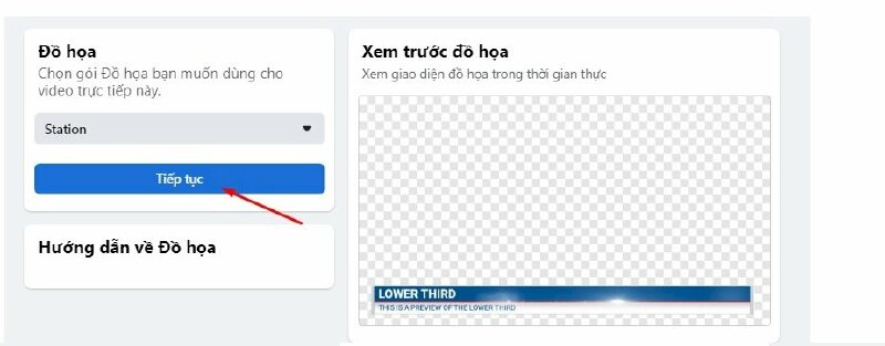 Chọn xong nhấn Tiếp tục.