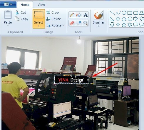 Điều chỉnh vị trí và kích thước