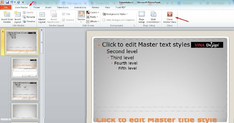 Bước 4: Để Logo chìm xuống dưới tất cả các nội dung chữ trong Slide thì các bạn cần Click chuột phải vào Logo và chọn Send to back > Send Backward.