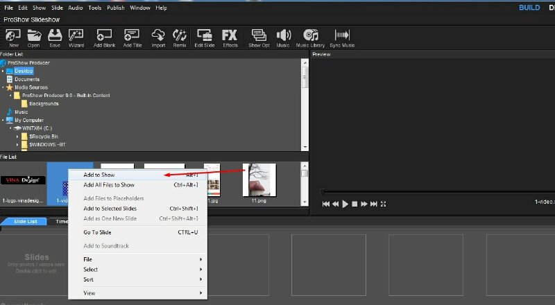 H3Bước 2: Thêm video vào