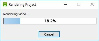 Quá trình xuất video sẽ diễn ra nhanh hay chậm  phụ thuộc vào độ dài video gốc và chất lượng video đầu ra mà bạn chọn.