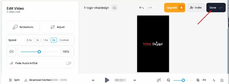 Bước 8: Xuất video