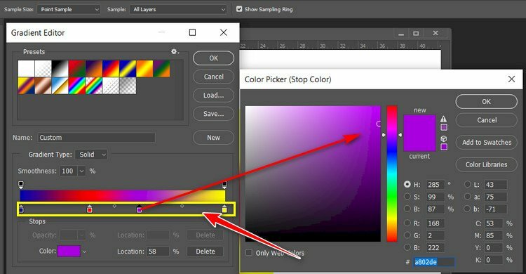 Tùy chỉnh gradient (tùy chọn)