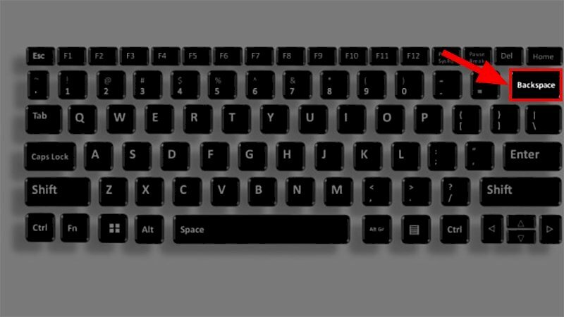 Bước 4: Nhấn phím Backspace hoặc Delete trên bàn phím để xóa logo chìm trong Excel 