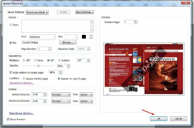 Sau khi tùy chỉnh xong hãy nhấn OK.