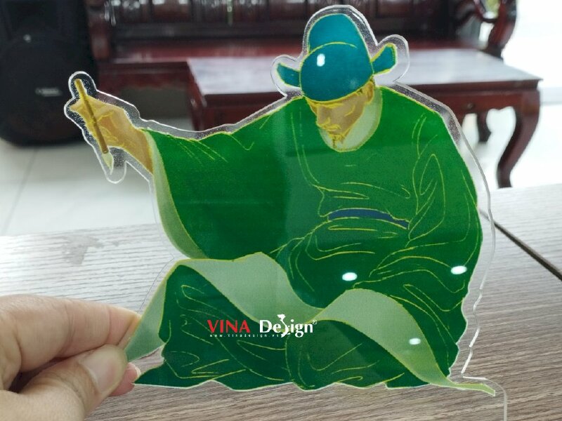 In standee mica trong 3li nhân vật cổ trang, in UV trên mica tại TPHCM - VND254