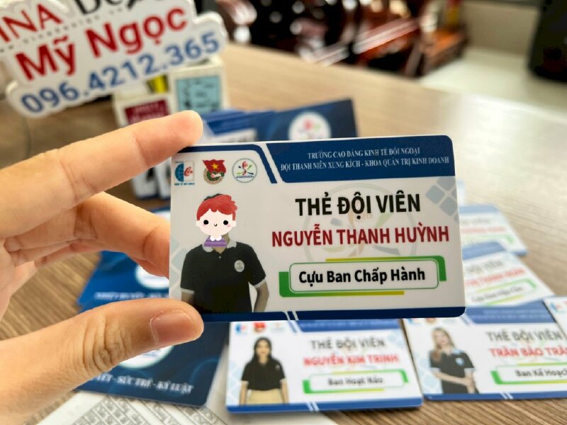 In thẻ đội viên đội thanh niên xung kích trường cao đẳng - VND275