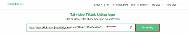 Bước 5: Dán liên kết vào hộp công cụ.
