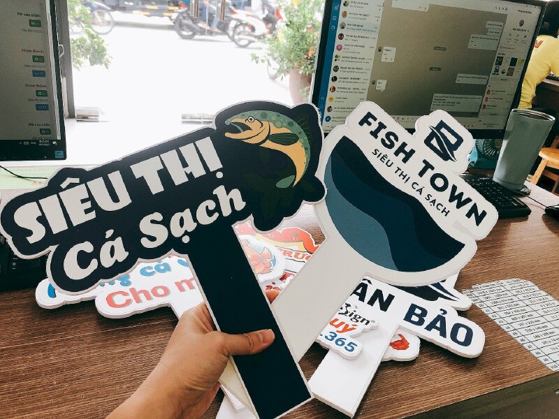 In hashtag khai trương siêu thị cá sạch Fish Town - VND331