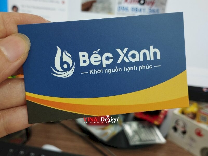 In card showroom thiết bị nhà bếp nhập khẩu, in card visit siêu thị bếp - VND346