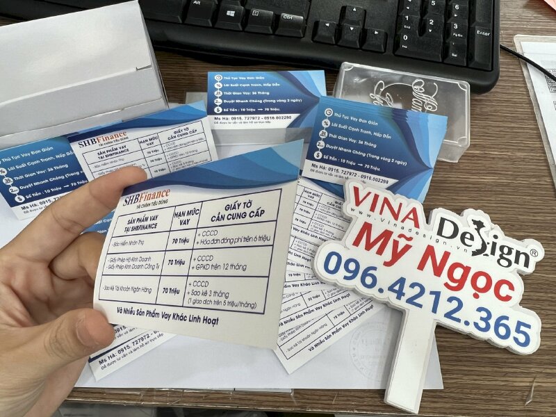 In ấn card visit sale công ty tài chính tiêu dùng - VND431