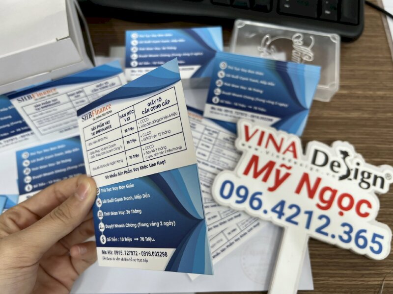 In ấn card visit sale công ty tài chính tiêu dùng - VND431