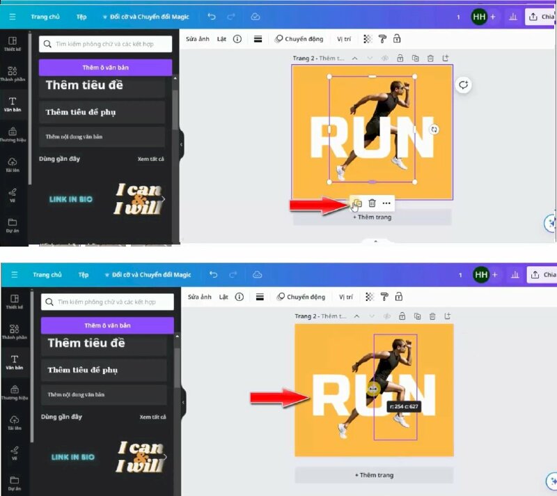 Bước 6: Tạo hiệu ứng 3D cho ảnh