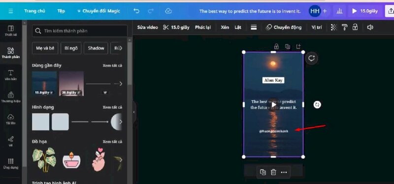 Xong hãy bấm thêm tên kênh vào và điều chỉnh cho phù hợp.