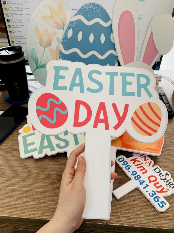 Hashtag cầm tay Easter Day - MSN356