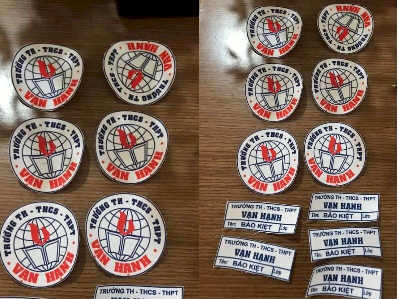 Ưu điểm khi in logo phù hiệu học sinh