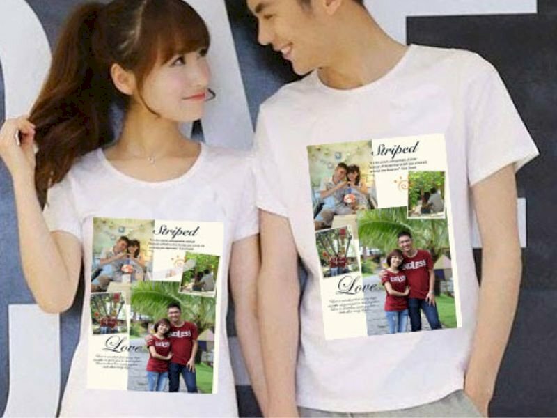 Áo đôi in hình cặp đôi