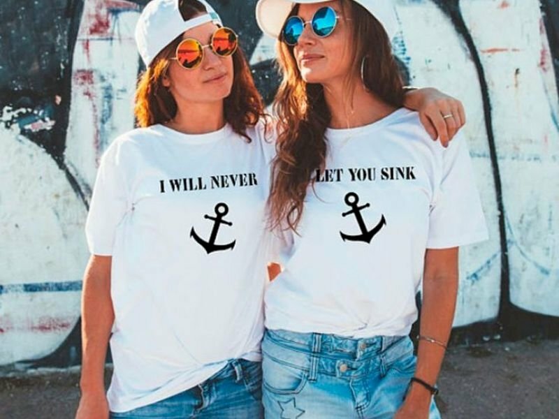 In áo đôi với bạn thân BFF